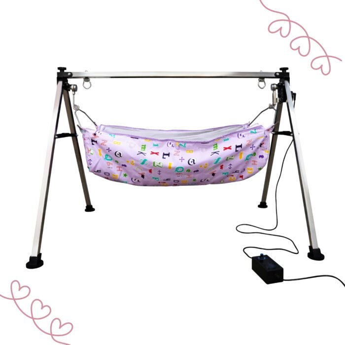 Semi Foldable Automatic Baby Cradle