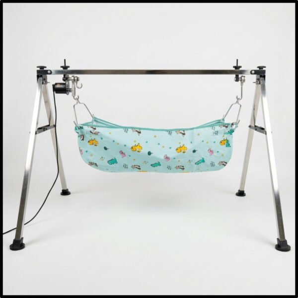 Semi Foldable Automatic Baby Cradle